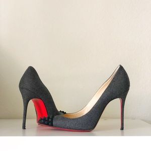 RARE: Pigalle flannel geo spikes 100mm Sz 38